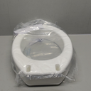 Carex Toilet Seat Riser, Elongated Raised Toilet Seat Adds 3.5 Inches To Toilet Height, For Assistance Bending Or Sitting, 300 Pound Weight Capacity Toilet Riser