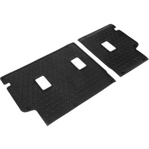 HECASA Rear Seat Back Cover Backrest ProtectorCompatible with 2021-2024 Ford Bronco Sport Seat Mat Cover Backrest Tray Black