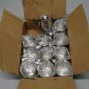 3 Oz Small Creamer Pitcher, Stainless Steel Bell Creamers, Mini Creamer Dispenser with Pouring S