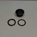 BHB Motorcycle Fuel Tank Pop-up Fuel Gas Oil Tank Cap Compatible With Harley Davidson Regular Thread 1982-2018 (Black)