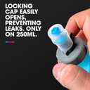 HydraPak SoftFlask - Collapsible Nutrition Flask (150ml or 250ml) - BPA Free, Easy Open Cap, Foldable, Lightweight