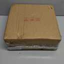 SOUJOY Set of 2 Porcelain Tiered Cupcake Stand, White Embossed Dessert Stand with Gold Rod, 3 Tiers and 2 Tiers Serving Trays for Tea Party Wedding Baby Shower Home Birthday, white