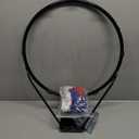 Basketball Rim, 18" Replacement Wall Mounted Outdoor Basketball Hoop, Heavy Duty Solid Steel, Double Spring Basketball Hoop Rim with All Weather Net for Indoor and Outdoor Hanging