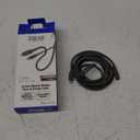 ZGEAR 6FT Silicone Rubber Sync and Charge Cable Gray Lighting to USB C