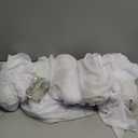 6 Pack Halloween Hanging Ghost Decorations with Lights, 27.5 Inch LED Light-Up Spooky Ghosts Indoor Outdoor Ornaments, Halloween Flying Hanging Ghosts for Haunted House Prop, Front Yard Patio Party