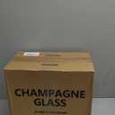 UMI UMIZILI Classic Champagne Flutes, Set of 12, 6 Oz Premium Stemmed Champagne Glasses, Sparkling Glass, Crystal Clear