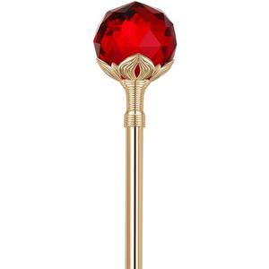 Red Scepter Wands for Birthday Party Prom Sceptor (Ruby Red)