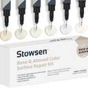 Bone & Almond Color Surface Repair Kit - Fix Chips & Defects in Minutes | Repair Tiles Bathroom Fixtures and Countertops with Ease | for Porcelain Ceramic Fiberglass Corian and Enameled Surfaces