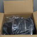 FASDUNT 6 Inch Inline Duct Fan with EC Motor - High-Performance 45W, 2600rpm Speed, 430 CFM Airflow for Optimal Ventilation in Bathrooms, Kitchens & Grow Tent, 3D Printer (Black)