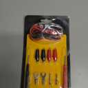 Premium 16-in-1 Multimeter Test Leads Kit, Replaceable Silicone Jumper Wires with Electronical Alligator Clips Probes, Banana Plug, Power Testing Needle for Electronics, Circuit Connection, Experiment