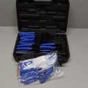 Orion Motor Tech 10pc Snap Ring Pliers Set, Internal & External Circlip Pliers Set with Straight Bent Pliers Hook and Pick, Heavy Duty Snap Ring and Circlip Removal Tool with Storage Case & Gloves (Black)