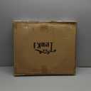 TeoKJ 2 Tier Gold Side Table, Folding Round Metal End Table Small Nightstand with Two Removable Tray for Bedroom Living Room Small Spaces Bedside Gold