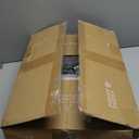 Dog Stairs with Storage, 5-Step Chessboard Plaid Handcrafted Dog Steps for Small Medium Dogs Cats, Folding Sturdy Pet Stairs Climbing Bed or Sofa, Grey (39"×13.4"×20.5")