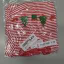 ZAXARRA Baby Christmas Sweatshirt Romper Striped Waffle Knit Jumpsuit Christmas Tree Embroidery Cute Boy Girl Holiday Outfit (Red)