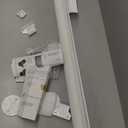 Veraste Retractable Baby Gate for Doorways and Stairs, Mesh Safety Gate for Pet, Indoor & Outdoor Use, One-Hand Operation, Easy Installation, 33.6" Tall, Expands to 71" WideWhite,33.6"x71"