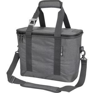 CleverMade Collapsible Insulated Cooler Bag  30 Can Leakproof Soft Cooler for Beach, Travel, Car  Shoulder Strap, Bottle Opener - Heather Cool Gray/Shadow Gray