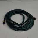 Outdoor Garden Hose No Kink: Flexible and Leakproof - 15 FT 1/2 Inch Water Hoses with GHT Fittings for Women (Green)