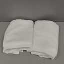 Dancurton Kitchen Cafe Curtains 24 Inch Length 2 Panels Set Back Tab Pocket Light Filtering Sheer Privacy Linen Short Curtains for Small Window Cream Colored Curtain for Bathroom 30x24 Ivory Off White (Natural)