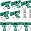 BETOOLL Heavy Duty Swing Hanger for Kids Playground Indoor Outdoor with Mounting Hardware Provided, Set of 8