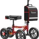 BlessReach All Terrain Knee Scooter for Adults Foot Injuries,11” Big Wheels