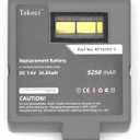 Replacement Battery for Zebra QL420/QL420+/QL420 Plus,fits AT16293-1 5250mAh