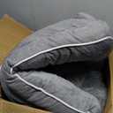 EHEYCIGA Orthopedic Dog Beds for Extra Large Dogs 44x32Inch, Waterproof Memory Foam XL Pet Bed with Sides, Non-Slip and Egg-Crate Foam Big Dog Couch Bed with Washable Removable Cover, Grey