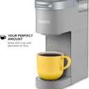 Keurig K-Mini Single Serve K-Cup Pod Coffee Maker, 6 to 12oz Brew size, with Cord Storage, Perfect for Small Spaces, Studio Gray
