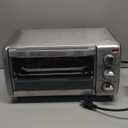 Black+Decker 4 Slice Toaster Oven - Stainless Steel
