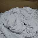 VEVOR 100 Pcs White Chair Covers Polyester Spandex Chair Cover Stretch Slipcovers for Wedding Party Dining Banquet Flat-Front Chair Covers