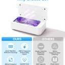 Ultrasonic Jewelry Cleaner, 48KHz Professional Ultrasonic Cleaner Machine for Jewelry, Eyeglasses, Rings, Watch Strap, Dentures- Dual Cleaning Modes, 304 Stainless Steel Tank