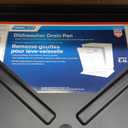 Camco Dishwasher Drain Pan | Protects Floors, Cabinets, Walls & Features Front Opening for Easy Leak Detection | Crafted of Heavy-Duty Polymer | Black, 23-5/8 x 20-1/2 (20602)