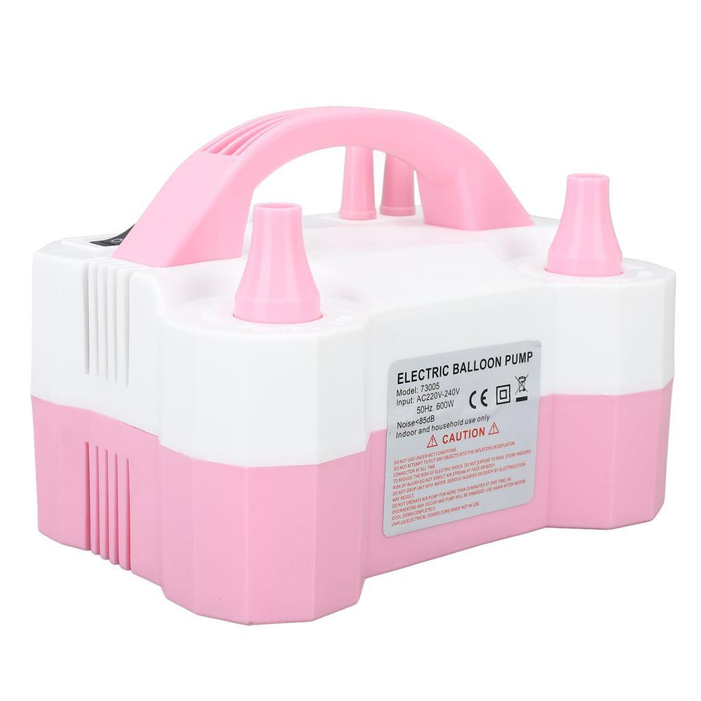 Balloon Pump, Balloon Pump Electric, Portable Dual Nozzle Electric Blower Air Pump Inflator for Party Decoration. Faster and Save Time