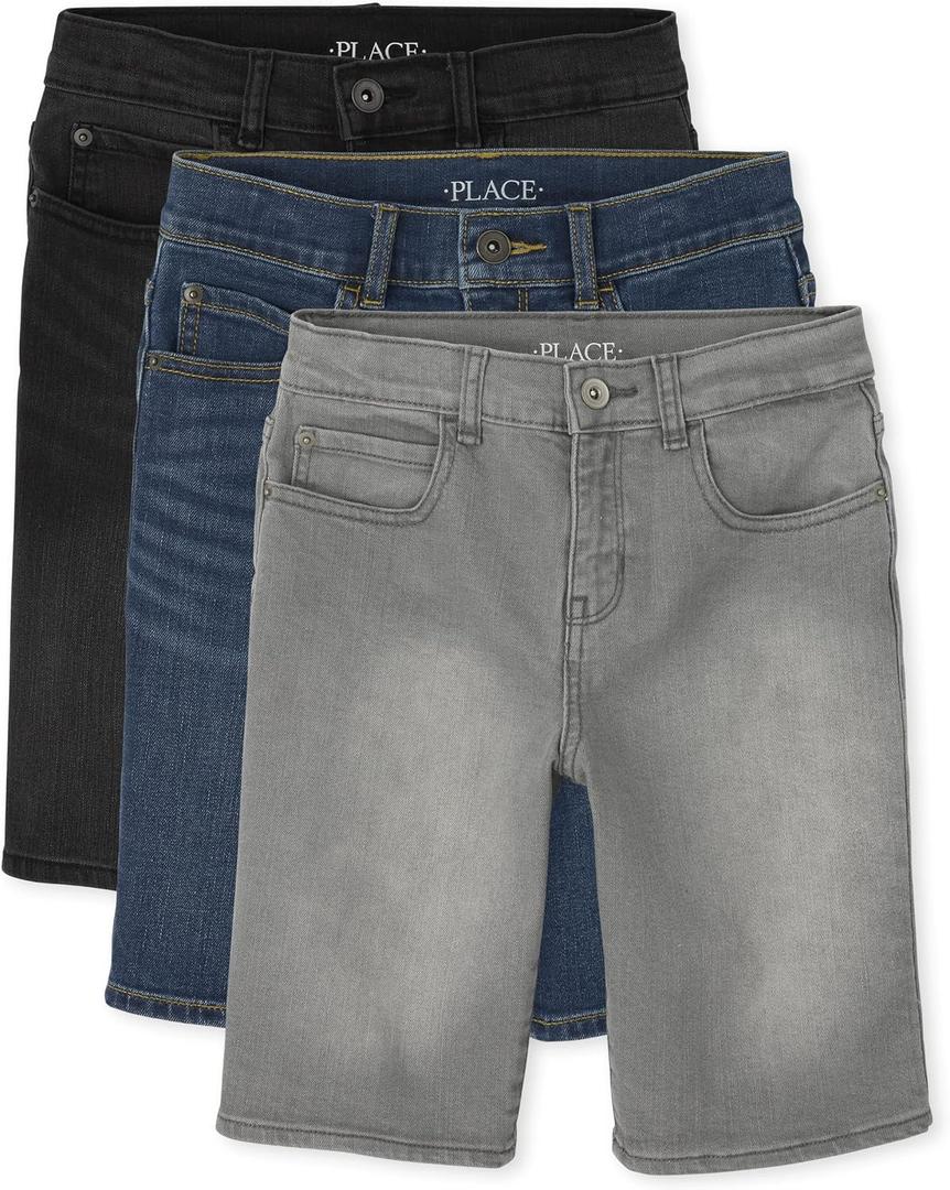 The Children's Place Boys Denim Shorts, Size: 4