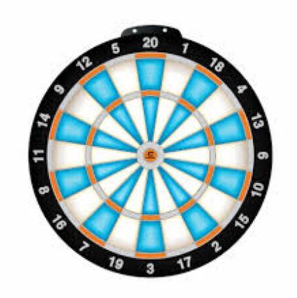 Cipton Kids LED Magnetic Dart Set