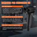 1PCS Ignition Coil Fit for 2002 2003 2004 2005 2006 2007 2008 2009 Toyota Camry Matrix RAV4 Solara Highlander Scion TC xB Lexus HS250h 2.4L Coil Pack Replaces# C1330 UF333