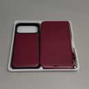 TUCCH Detachable Case Wallet for iPhone 17 Pro Max (6.9") 2025, Wrist Strap | 4 Card Slots RFID Blocking | Wireless Charging | Stand | 2-in-1 Magnetic | PU Leather | Shockproof Cover | Plum Purple