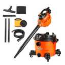 Armor All VBV809 0901 8-Gallon 4.5 Peak HP Wet/Dry Vacuum with Detachable Blower, Orange