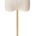 SHAREWIN Female Mannequin Torso Women Dress Forms for Sewing Mannequin Body High Stability Gold Metal Stand for Clothing Dress Jewelry Display Adjustable Height 50-70 Thin Body