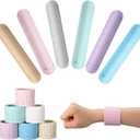 6 Pcs Nurse Silicone Bracelet to Do List Slap Silicone Reminder Bracelet Reusable Wearable Wrist Waterproof for Work Wrist Strap(Fresh Color,Regular Style)