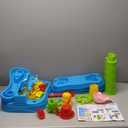 Water Table for Kids 3 4 5 6 7 Years Old - Water Playset for Toddlers 3-5, Water and Sand Play, Backyard Water Table, Summer Outdoor Beach Toys, Sensory Activity, Gifts for Boys Girls