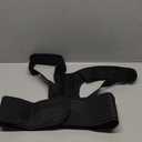 ORTONYX Back Brace Posture Corrector Clavicle and Shoulder Support for Men and Women, Upper Back Pain Relief - Scoliosis, Hunchback, Hump, Thoracic, Spine Corrector/8247 (L/XXL Waist:36"-49", Black)