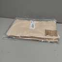 Homaxy 100% Cotton Kitchen Towels and Dishcloths Set, 12 x 12 Inches and 13 x 28 Inches, Set of 12 Bulk Kitchen Towels Set, Ultra Soft Absorbent Dish Cloths for Washing Dishes, Beige