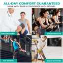 Modvel Compression Knee Brace for Women & Men, 2-Pack Knee Brace for Running Knee Pain, Knee Support Compression Sleeve, Workout Sports Knee Braces for Meniscus Tear, ACL & Arthritis Pain Relief (Large)