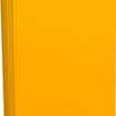 Hamilco Colored Cardstock Scrapbook Paper 8.5" x 11" Sun Gold Color Card Stock Paper 50 Pack