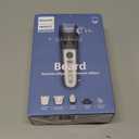 Norelco Philips Beard Trimmer 7000 Series, 100% Waterproof Trimmer for Men, 40 Lock-in Hair Length Settings, BeardSense Power Adaptability, Detail & T-Blade Trimmer Heads, Charging Stand, BT7670/40 (Black)