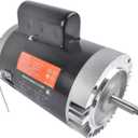 B128 1HP C-Face Pool Pump Motor, 56J Frame, 3450 RPM, 115/230V, 1.4 SF, Full Rated Single Speed, Replacement for A.O. Smith Hayward Pool Motor