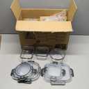 M MCIRCO 24-Piece Glass Food Storage Containers with Upgraded Snap Locking Lids,Glass Meal Prep Containers Set - Airtight Lunch Containers, Microwave, Oven, Freezer and Dishwasher (Gray)