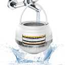 Bath Filter for Tub - 8 Stages Bath Filter for Tub, 2,500 Gallons of Filtration Bath Water Filter for Tub Faucet Reduces Contaminants for Softer, Smoother Skin, BPA Free