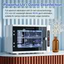 UV Sanitizer Cabinet. UV Light Sanitizer Box with Timer Setting, Suitable for Disinfection of Various Items
