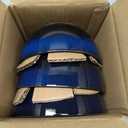 glowworm Cereal Bowls, 24 OZ Soup Bowls Set of 4, Porcelain Bowls for Kitchen, Dessert Bowls for Ice Cream, Oatmeal, Snack, Dishwasher & Microwave Safe, Gradient Blue